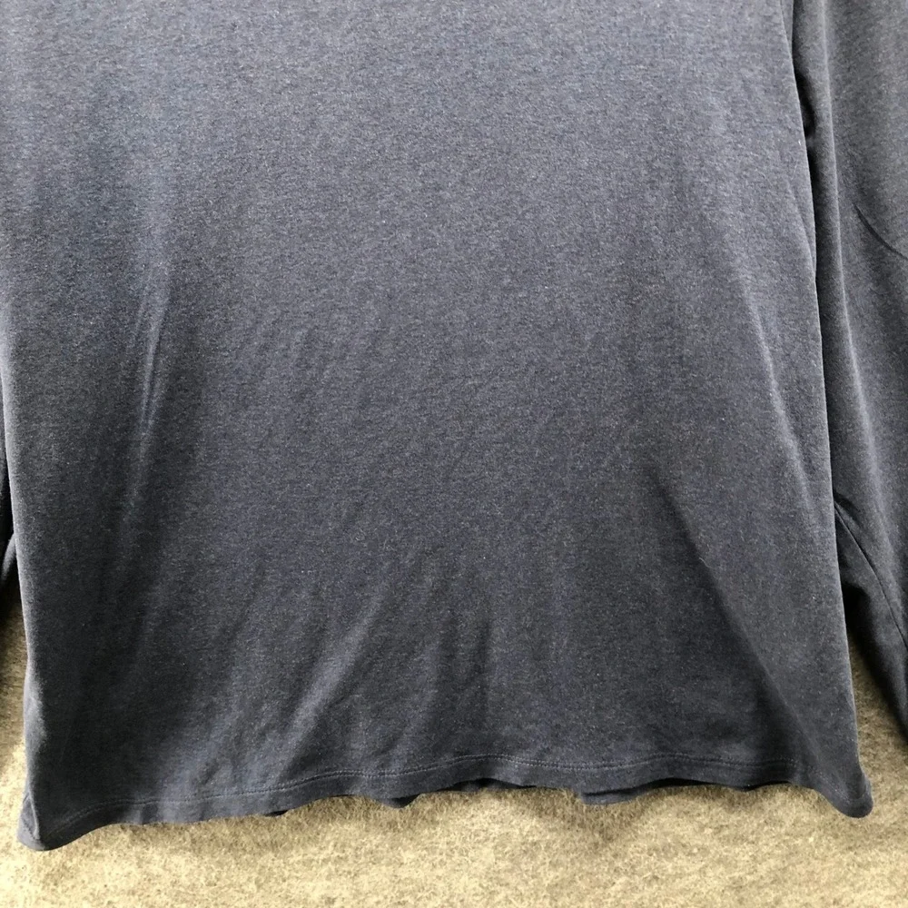 Banana Republic Luxe Touch Performance Long Sleeve T-Shirt Mens XL Navy‎ Blue